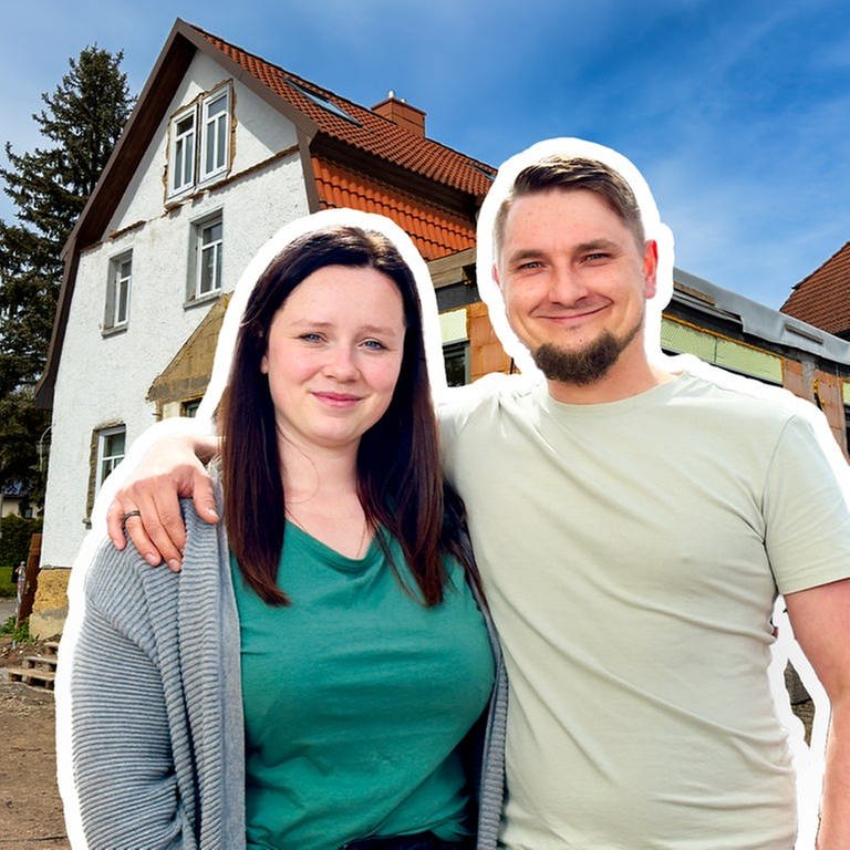 Als Cindys und Kevins Traum vom Neubau zerplatzte, entschieden sie sich dazu ein altes Haus aufwendig und mit viel Eigenleistung zu sanieren.